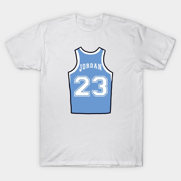 Vintage Jordan Jersey T-Shirt by maddie55meadows